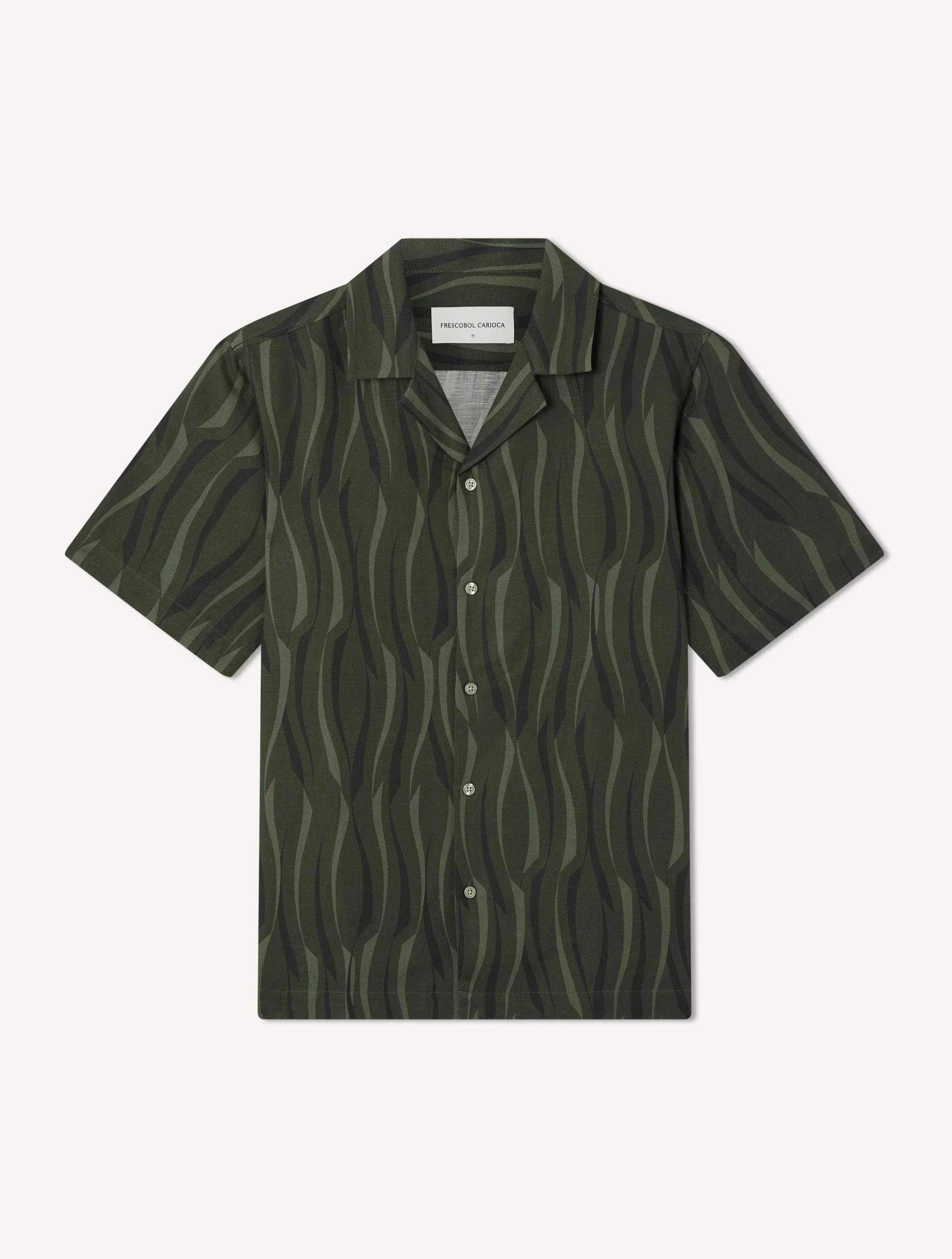 ROBERTO LINEN-BLEND SHIRT - 1