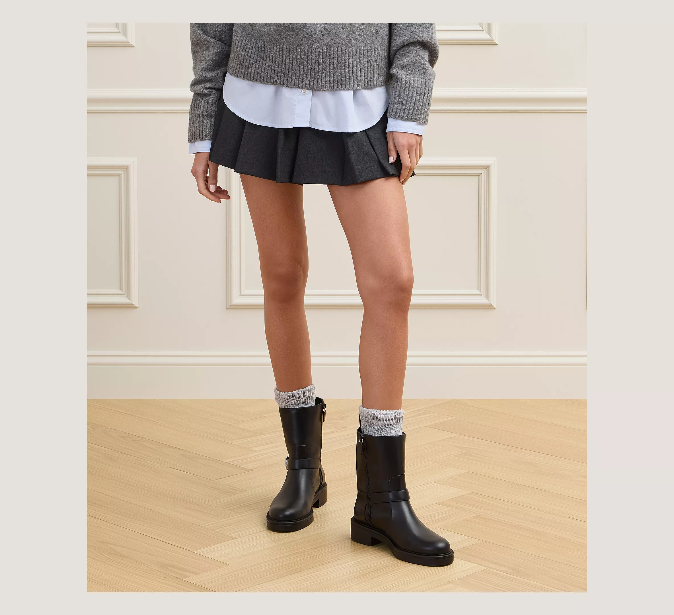 CHRYSTIE ZIP BOOTIE - 5