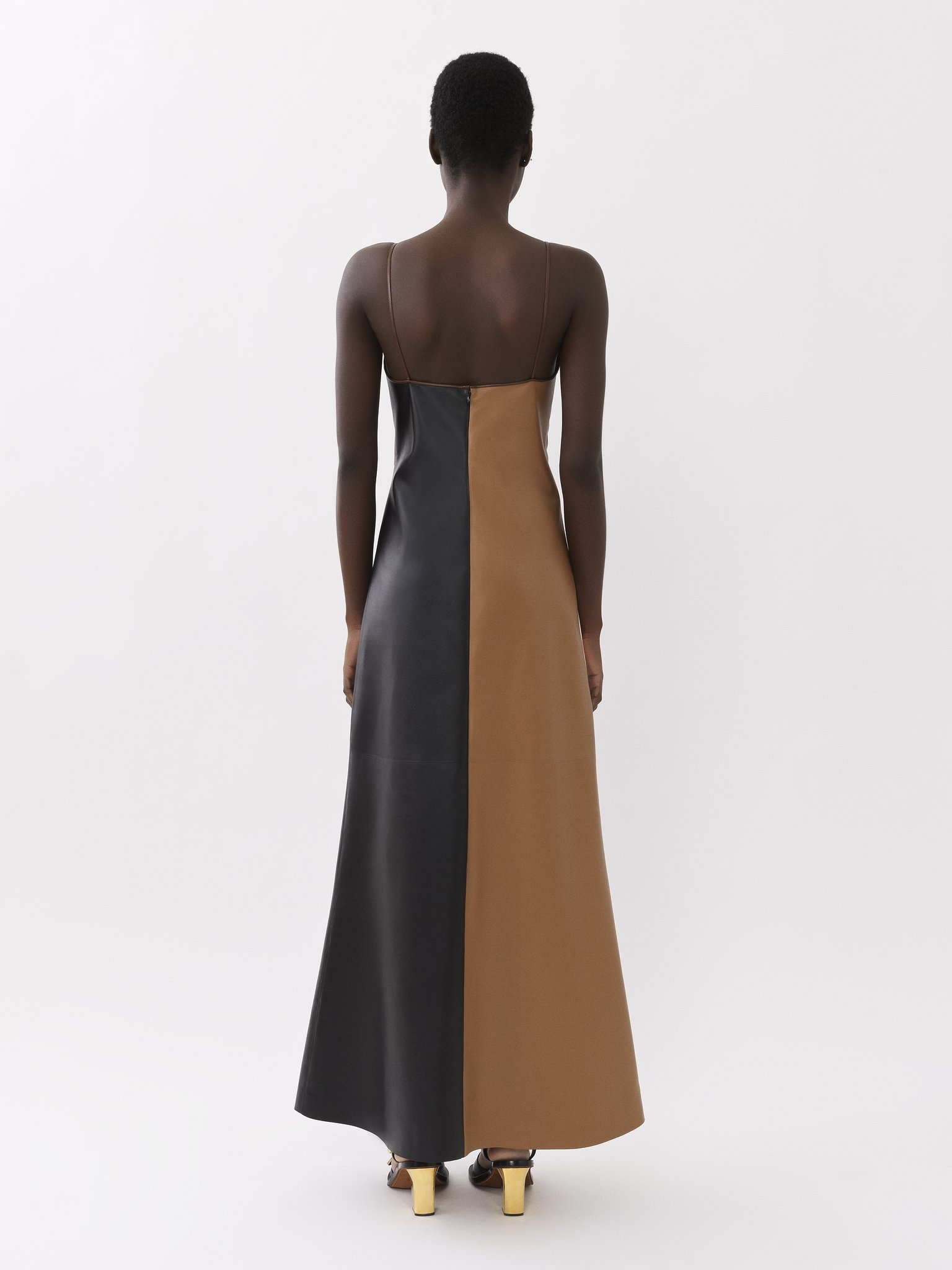 LONG SLEEVELESS DRESS - 4