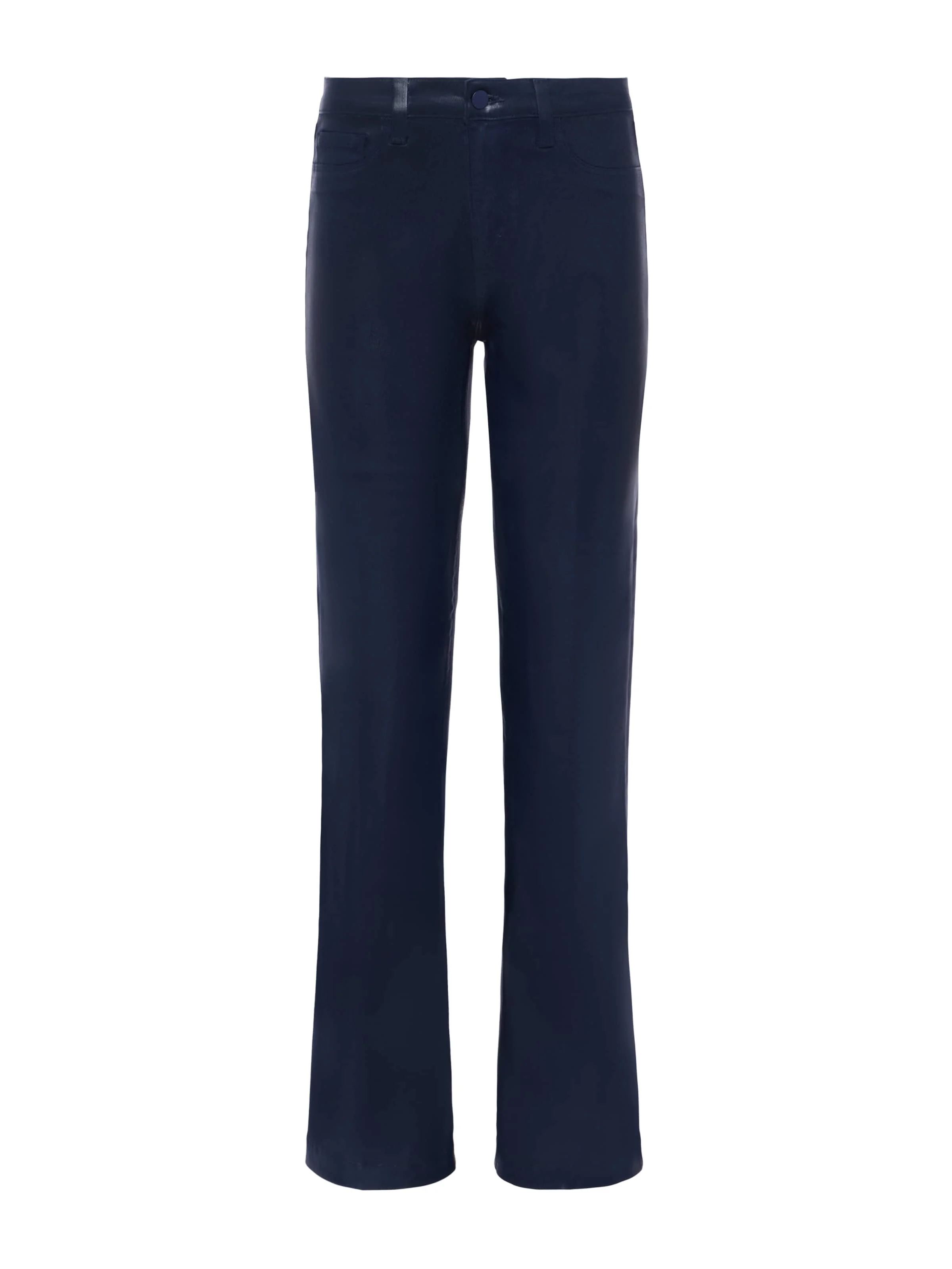 Clayton Coated Wide-Leg Jean - 1