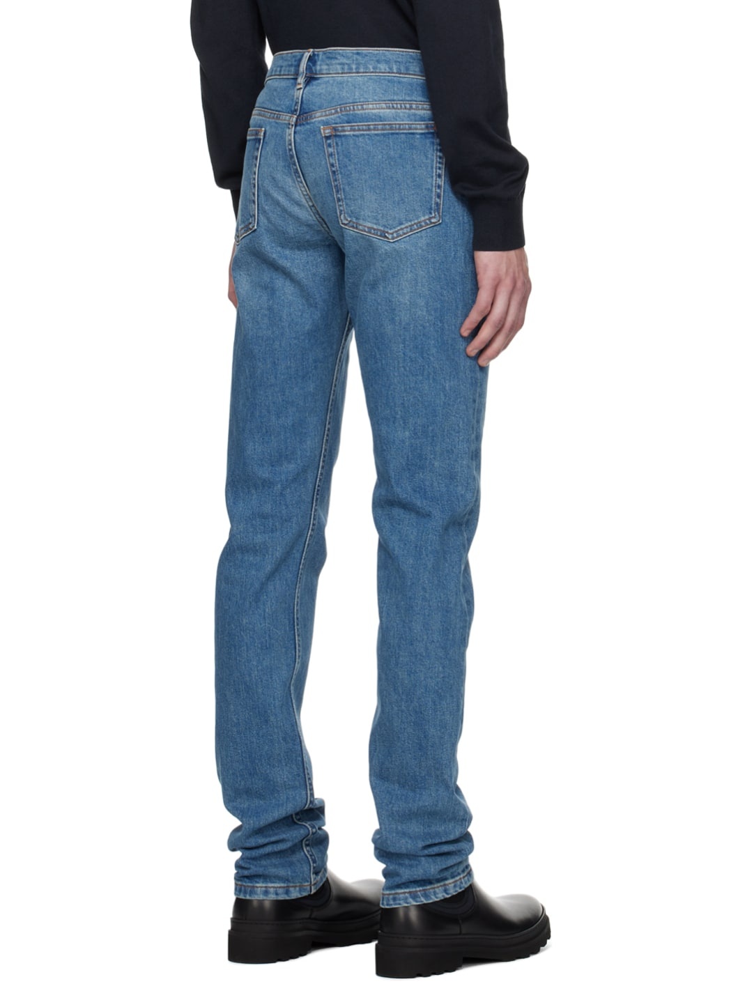 Blue Petit Standard Jeans - 3