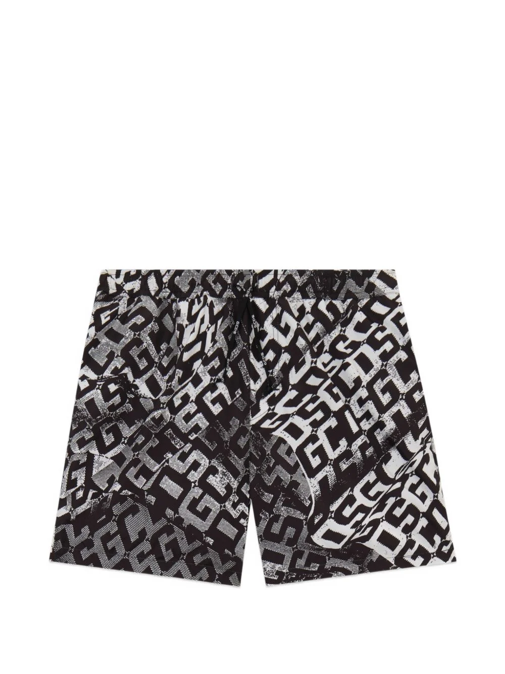 monogram-pattern swim shorts - 1