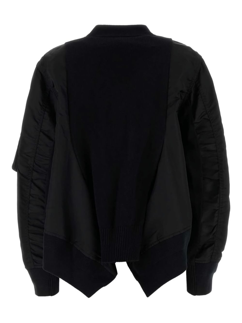 cotton-blend bomber jacket - 2