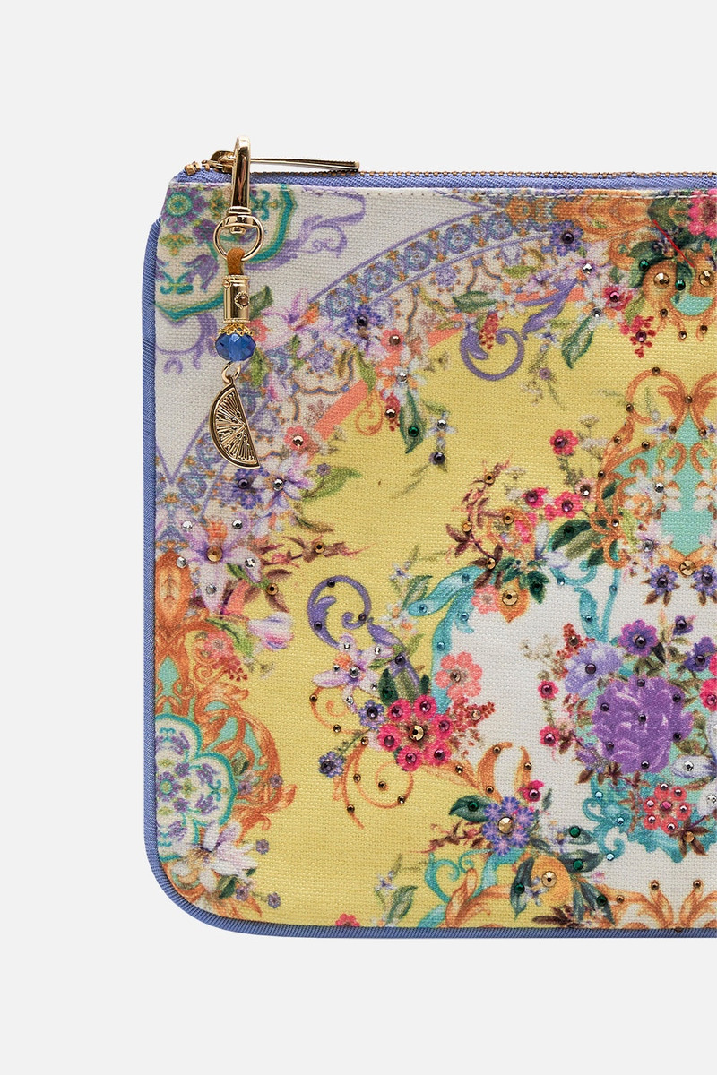 CAMILLA SMALL CANVAS CLUTCH outlook