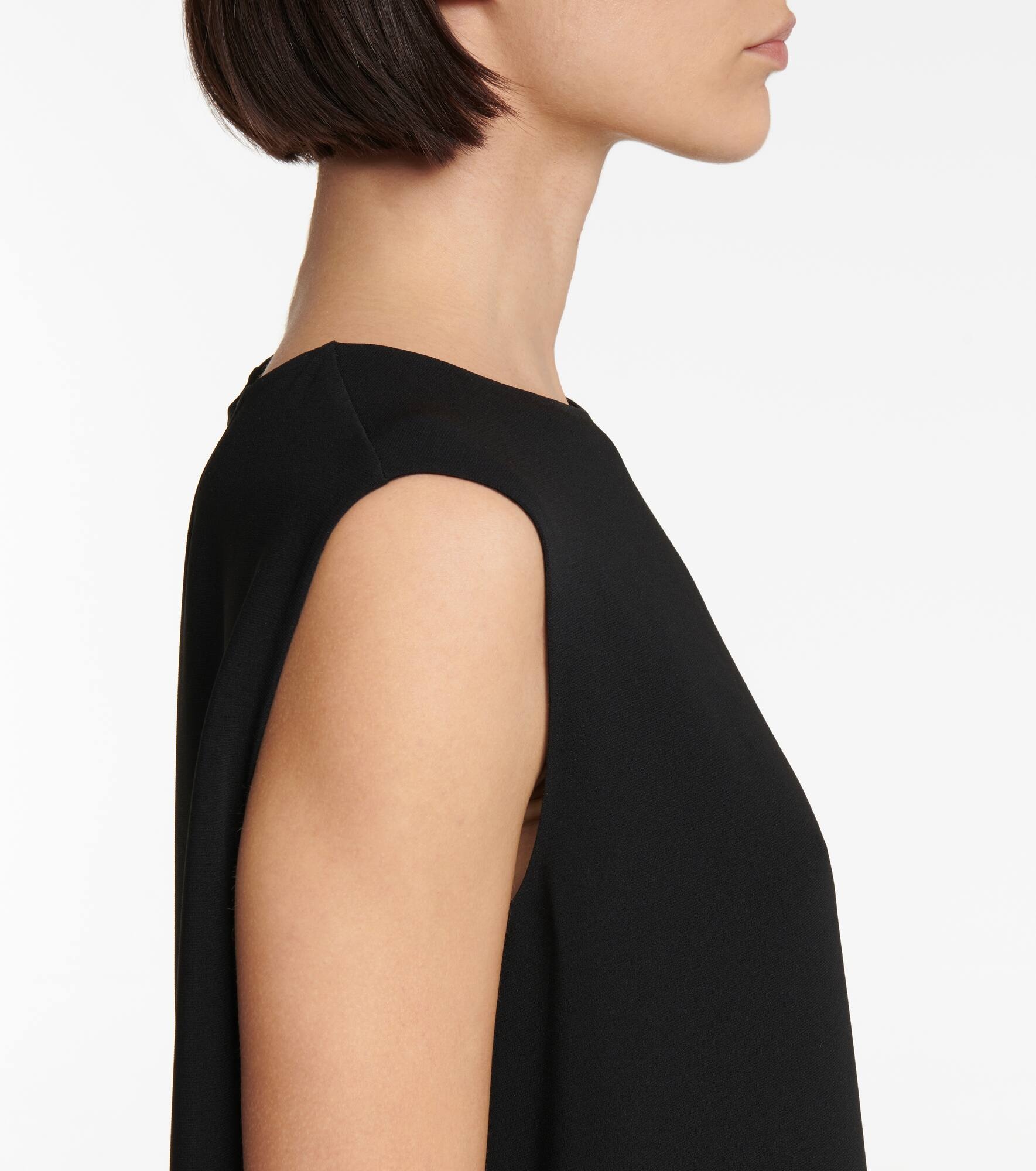 Mirna crêpe midi dress - 4