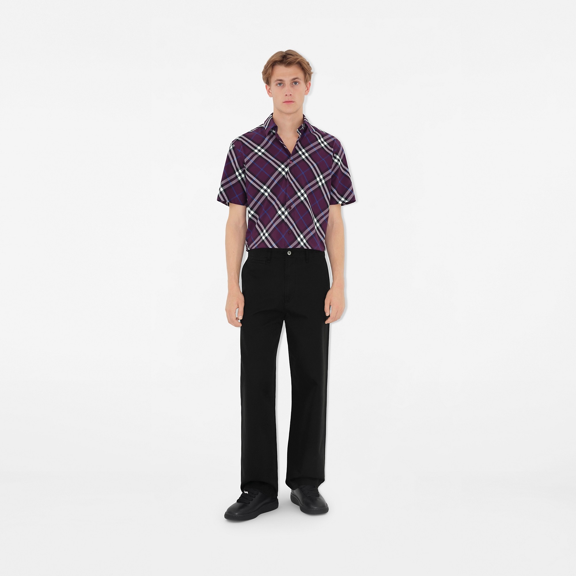 Check Cotton Shirt - 2