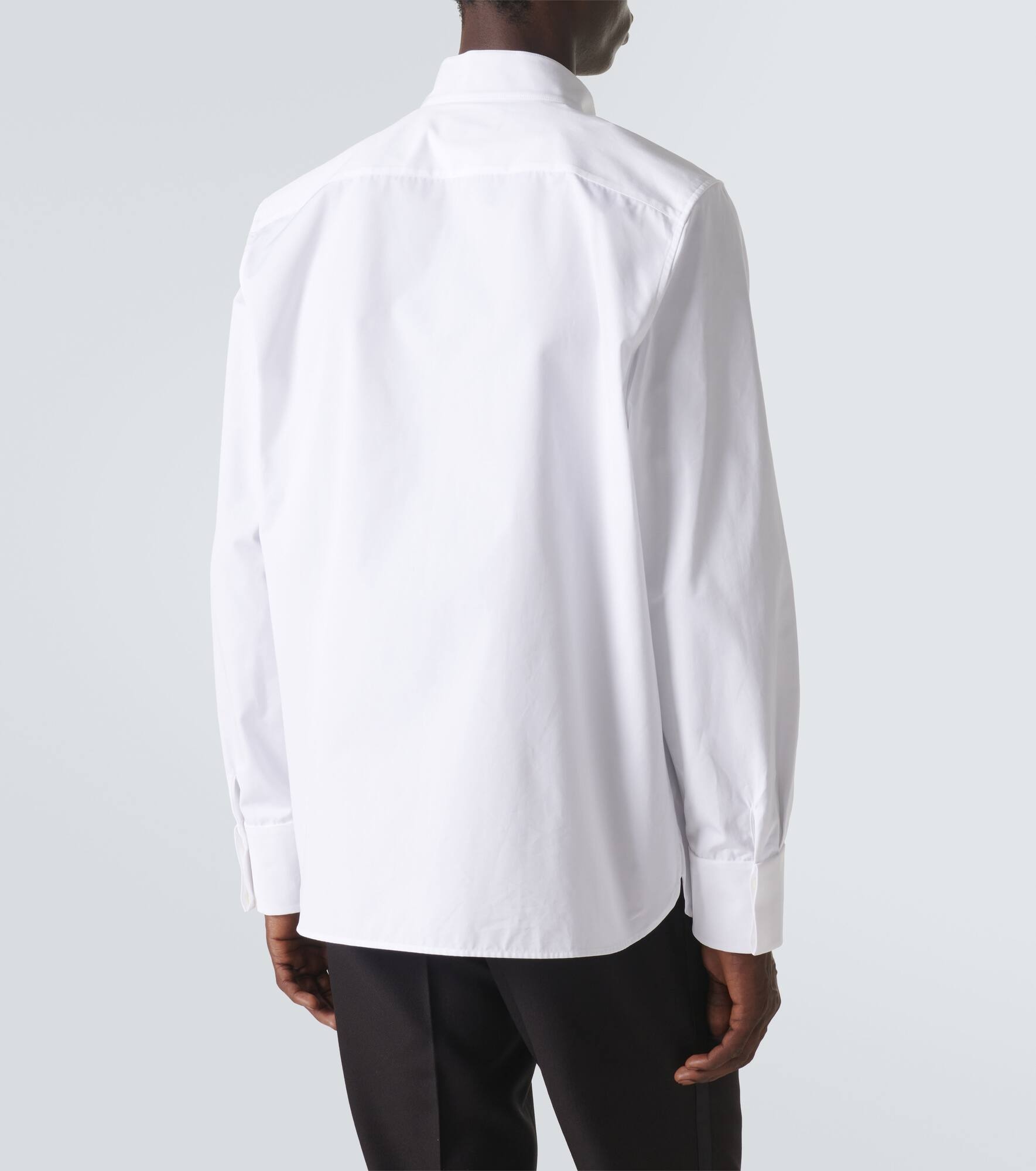 Cotton tuxedo shirt - 4