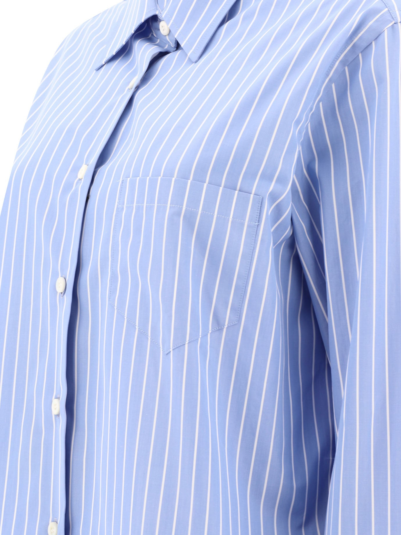 Prada Striped Poplin Shirt - 4