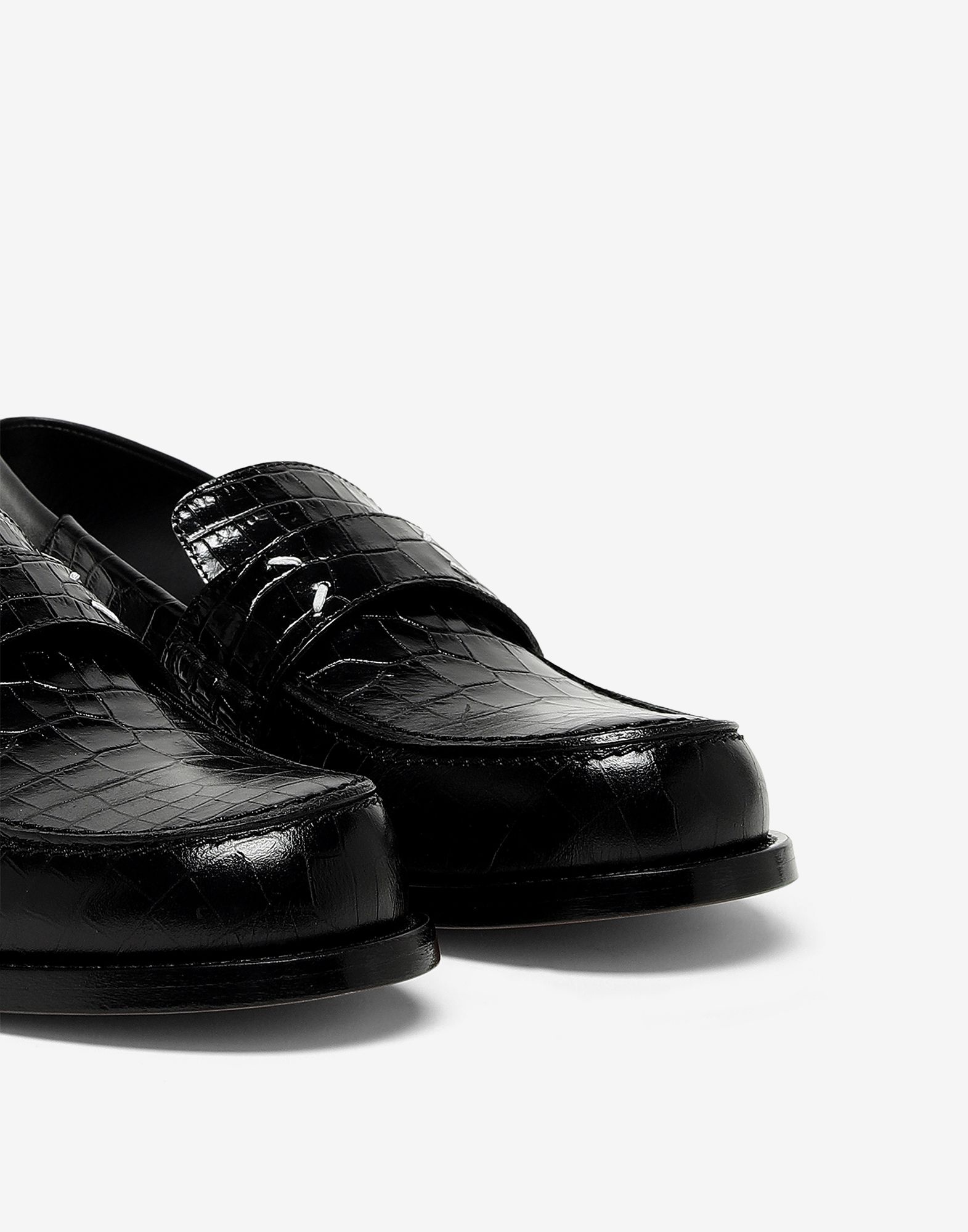 Camden croc-effect loafers - 5