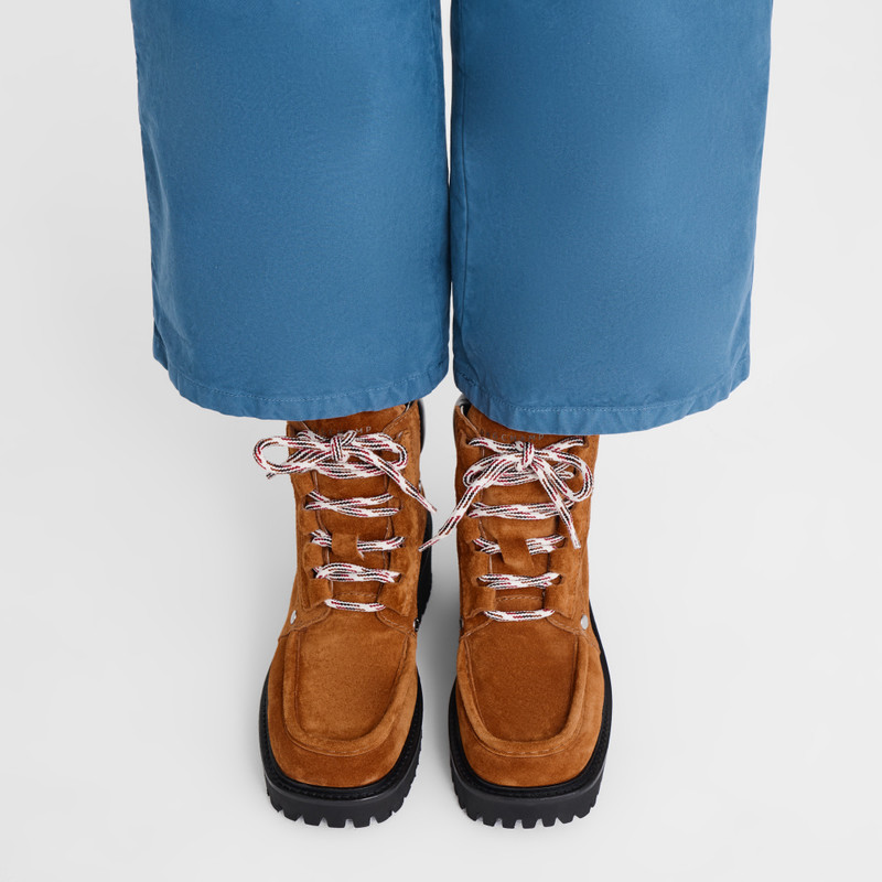 Longchamp La Baroudeuse Boots Amber - Leather outlook