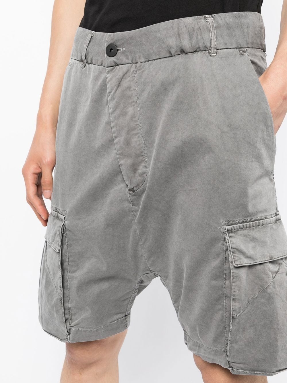 off-centre cargo-shorts - 5