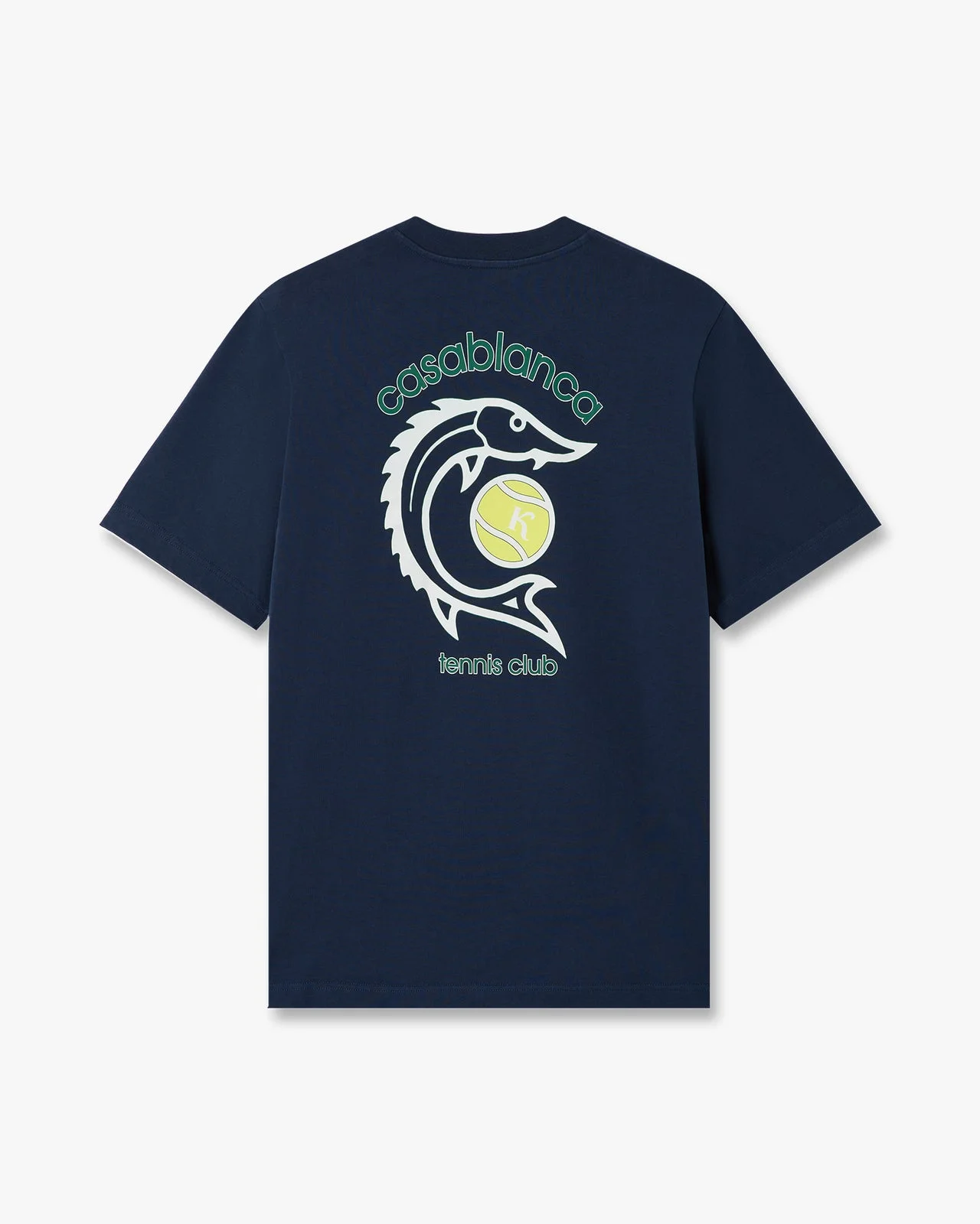 Navy Casa Kaspia New York Tennis Club Short Sleeve T-Shirt - 1