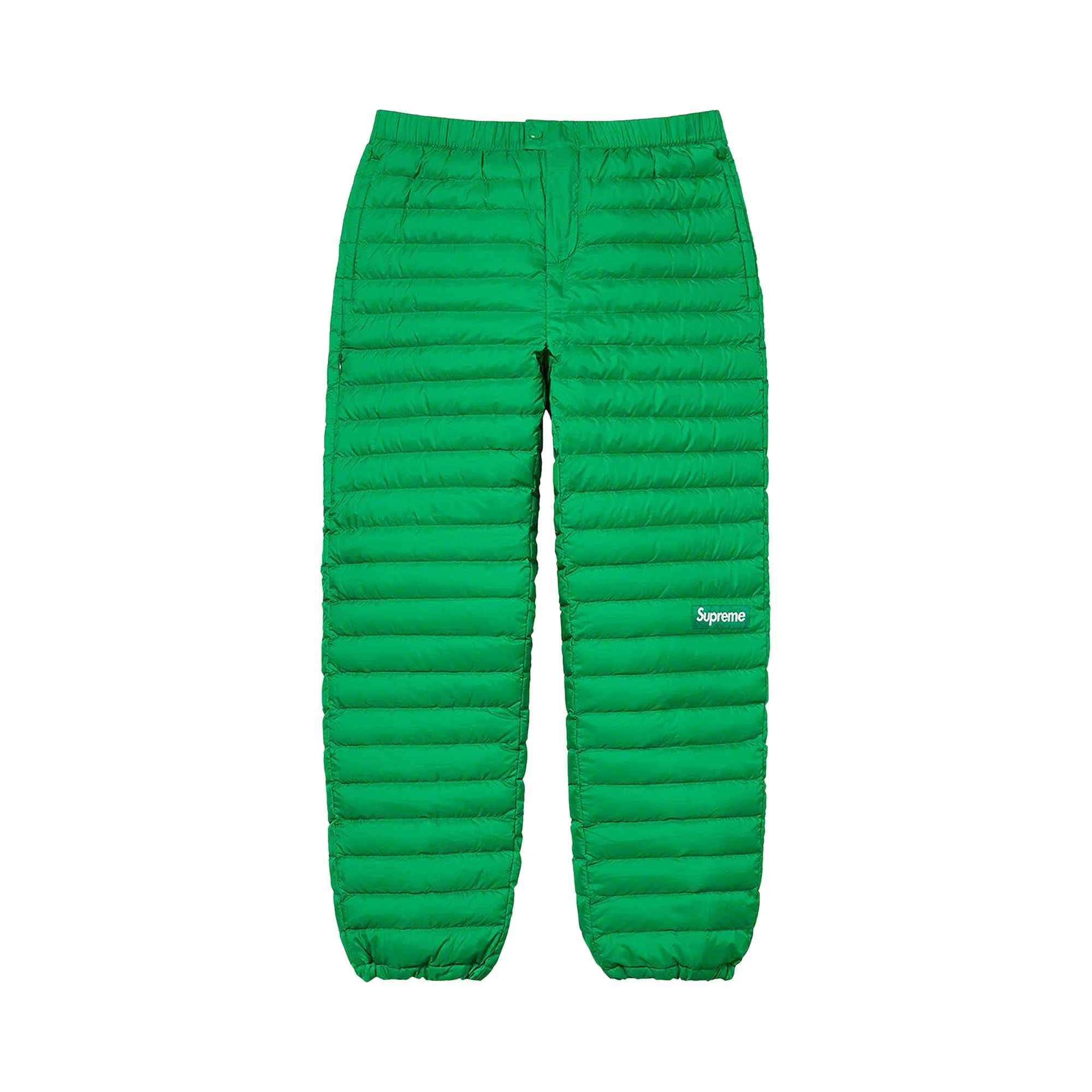 Supreme Micro Down Pant 'Green' - 1