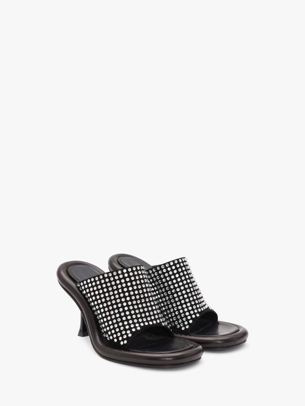BUMPER-TUBE LEATHER MULES - 3