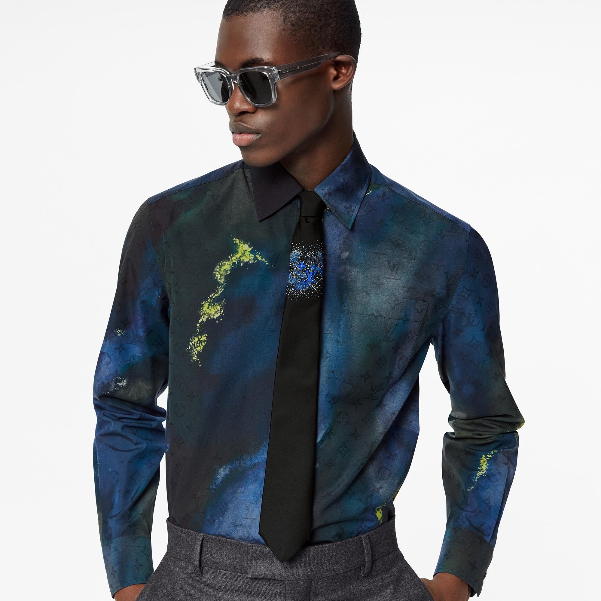 Monogram Tie-and-Dye Business Shirt - 3