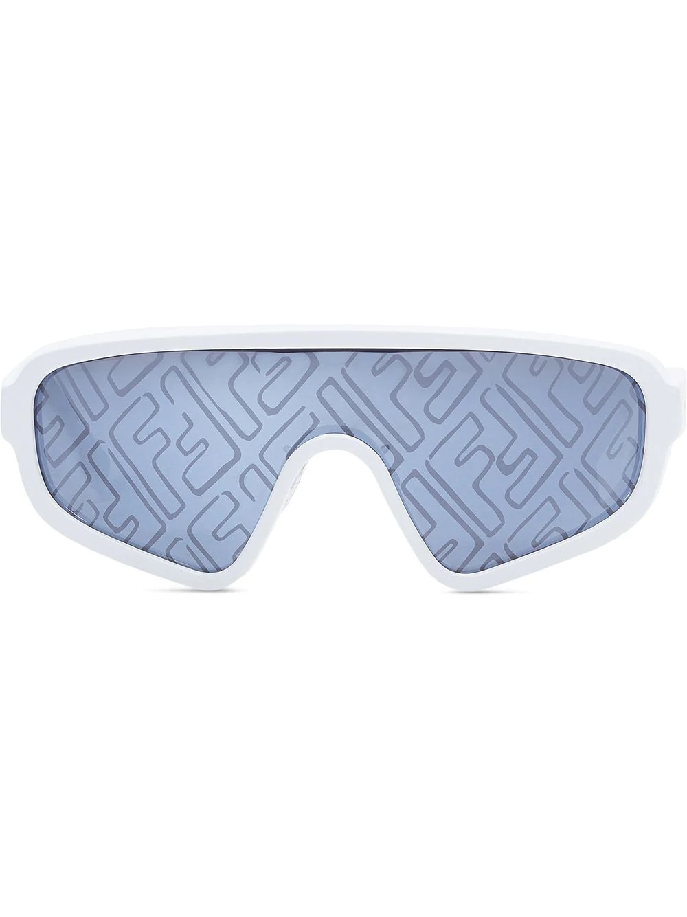 x Joshua Vides Botanical Fendi shield sunglasses - 1