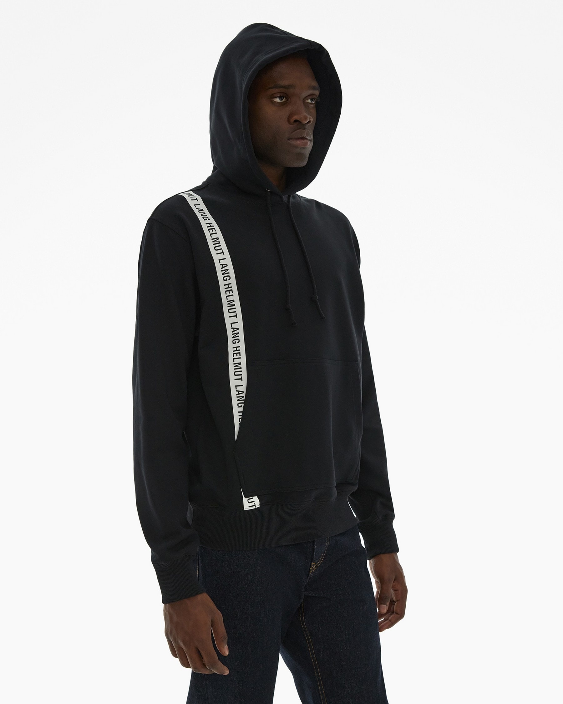 STRIPED LOGO HOODIE - 5