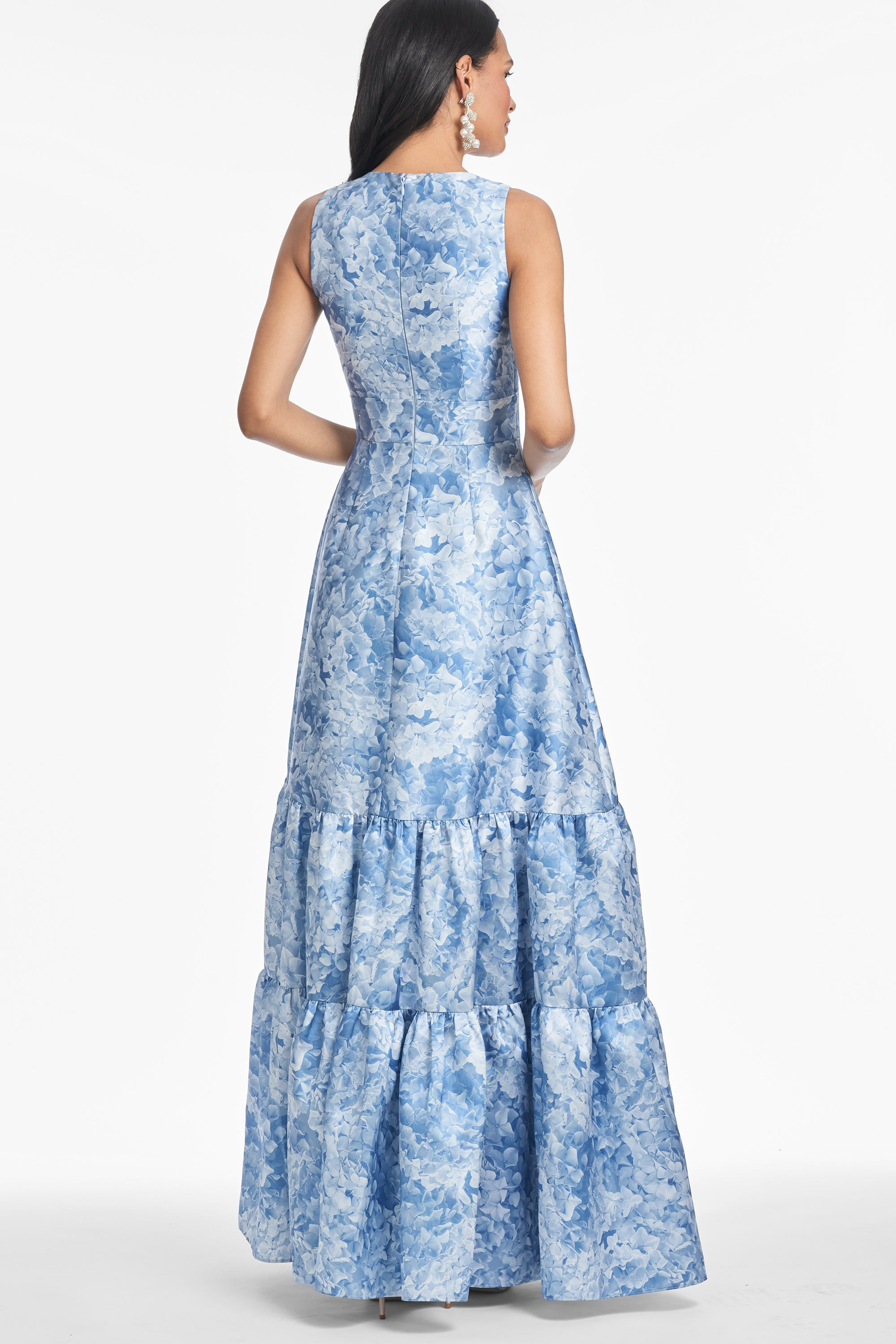 RORI GOWN - HYDRANGEA BLOOMS - 4