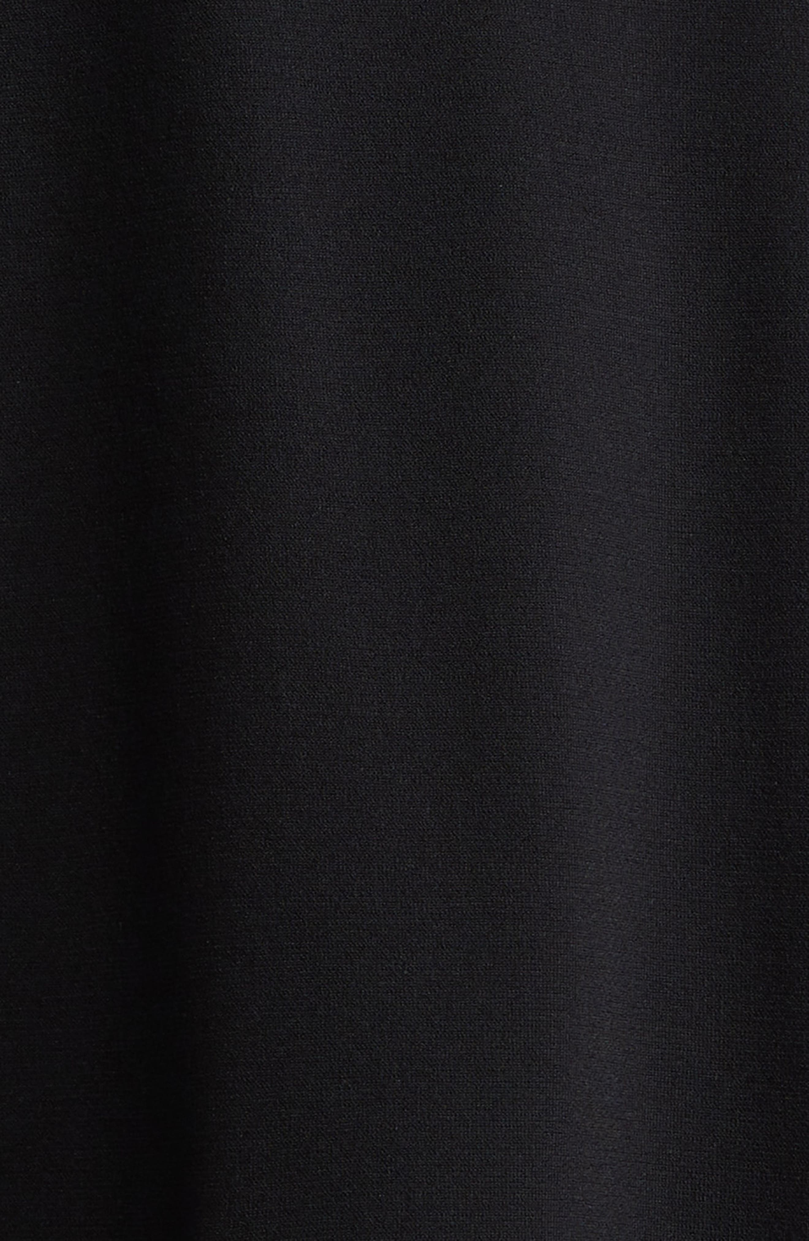 Valentino Garavani Embellished Trim Minidress in Ivory/Black at Nordstrom - 6
