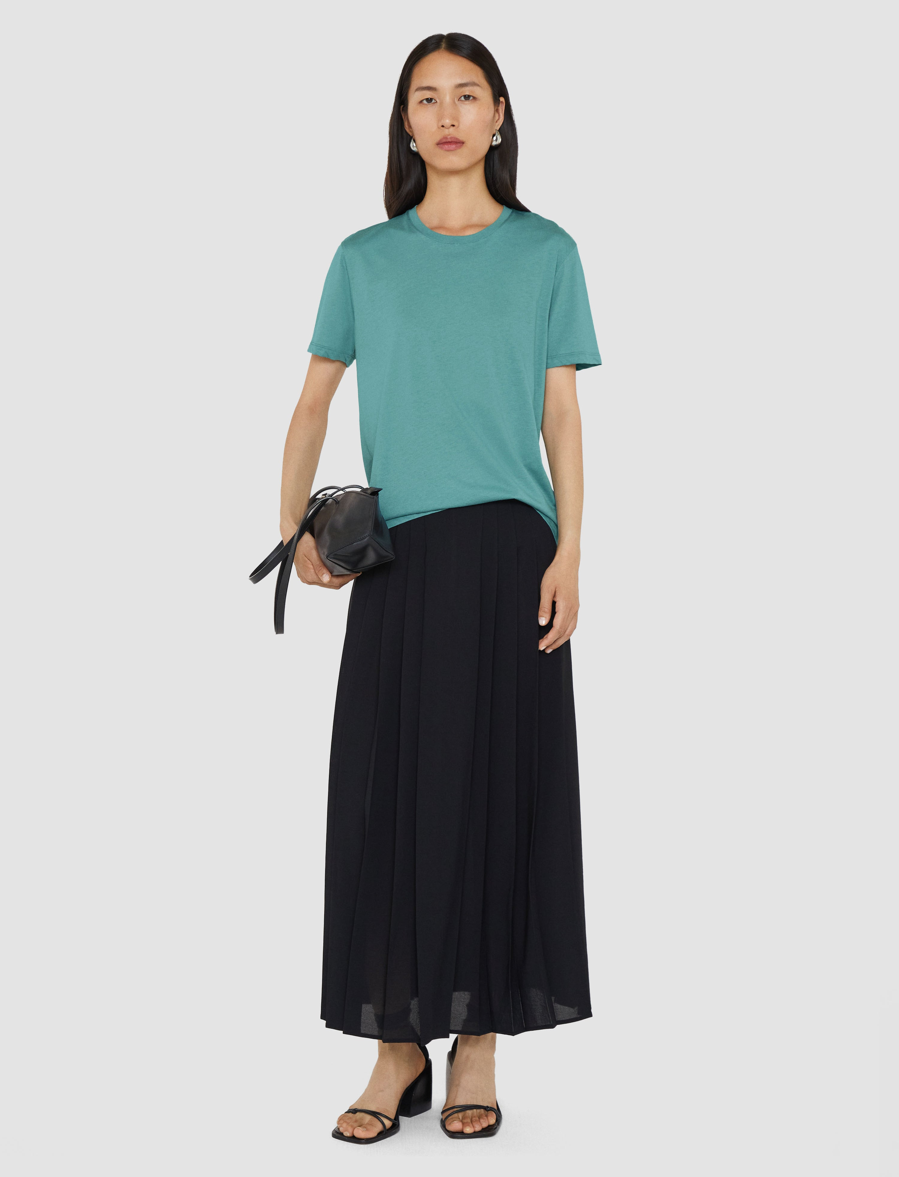 Cotton Silk Jersey T-Shirt - 2