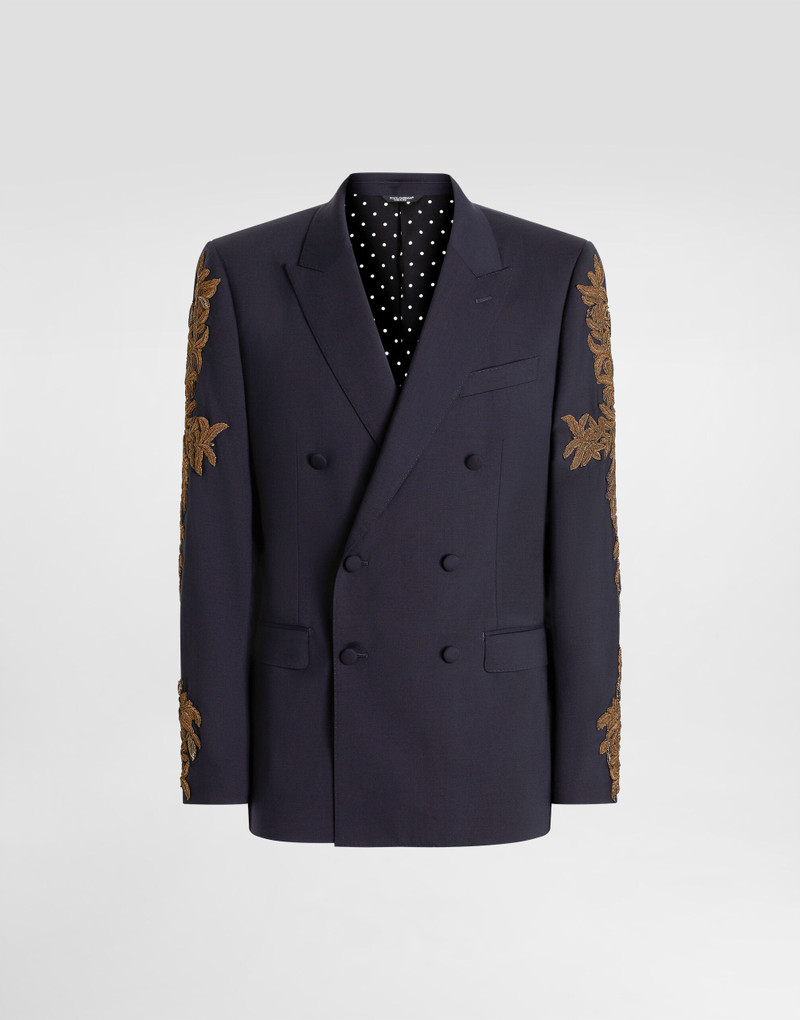 Double-breasted new martini wool jacket 1