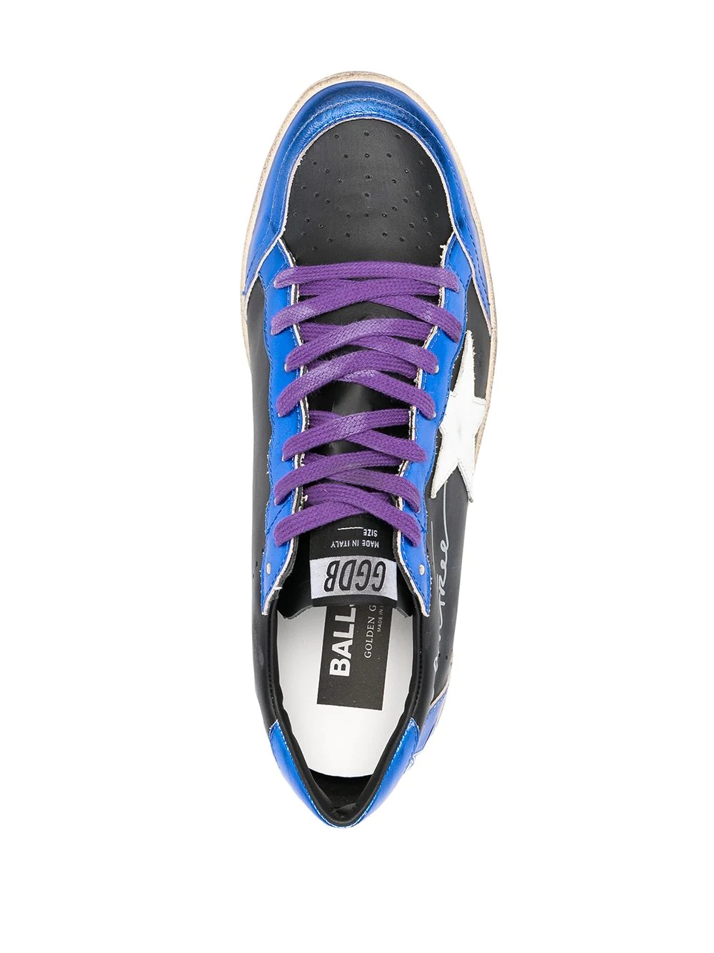 Ball-Star Live Free print sneakers - 4