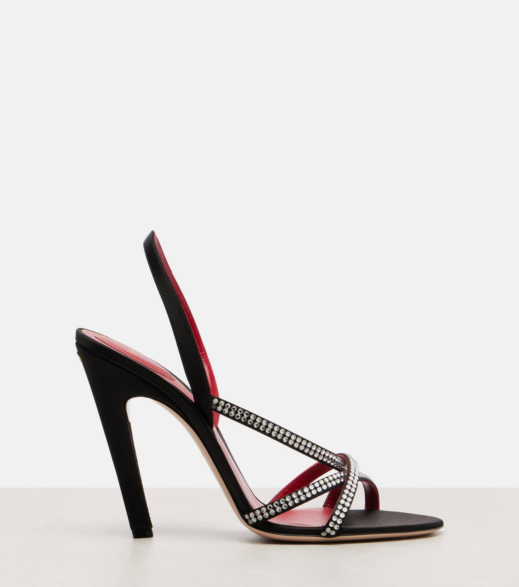 Dans Le Foyer 105 satin sandals - 4