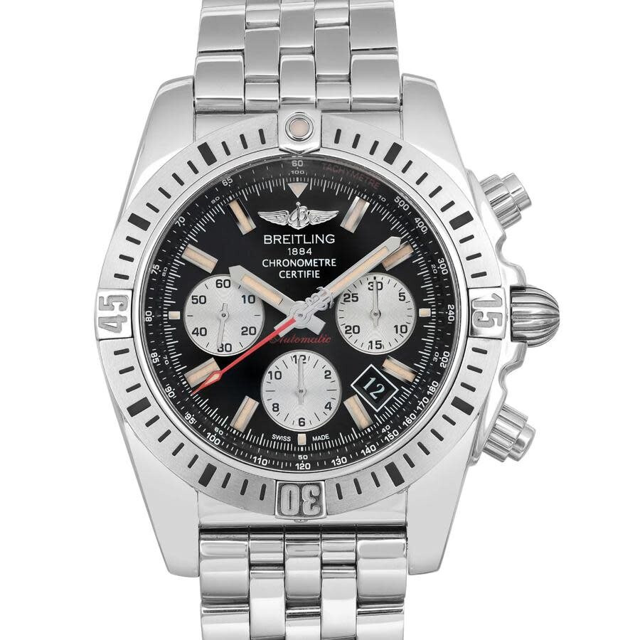 Pre-owned Breitling Chronomat 44 Airborne Chronograph Automatic Chronometer Black Dial Men's Watch A - 2