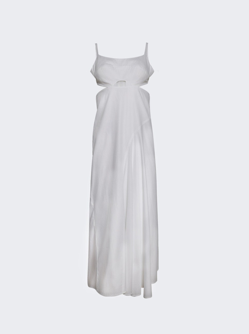 Cami Midi Dress White 1