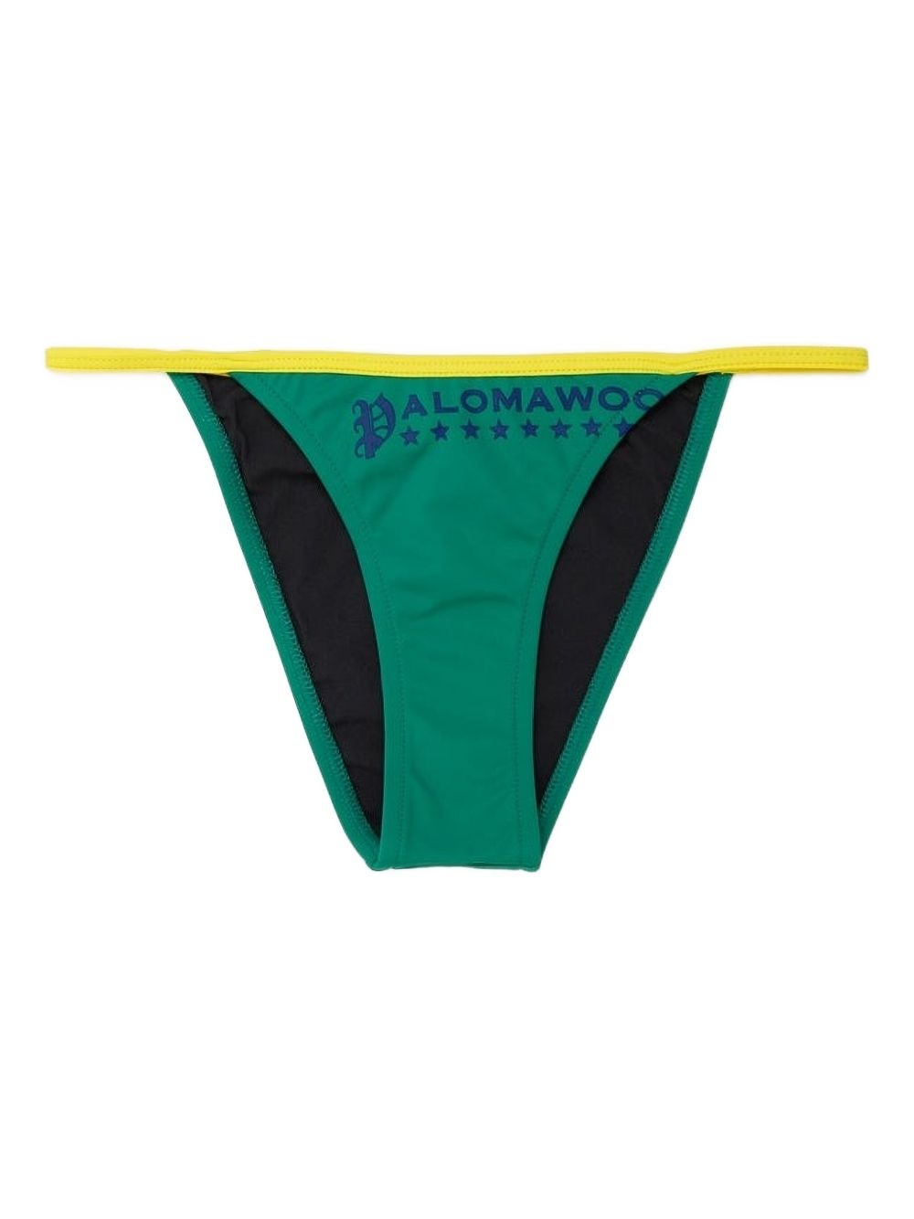 logo-print bikini bottoms - 1