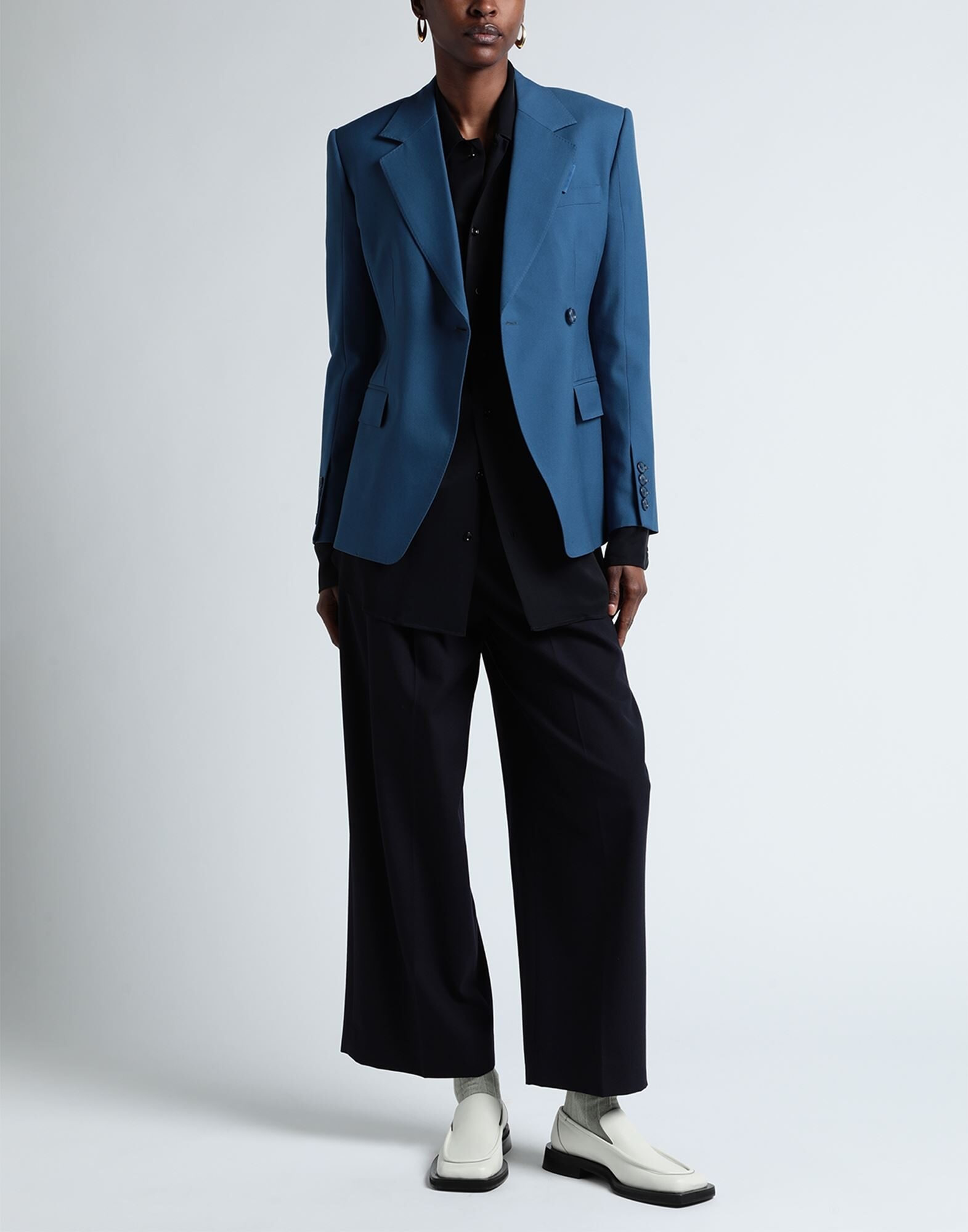 Blue Women's Blazer - 3