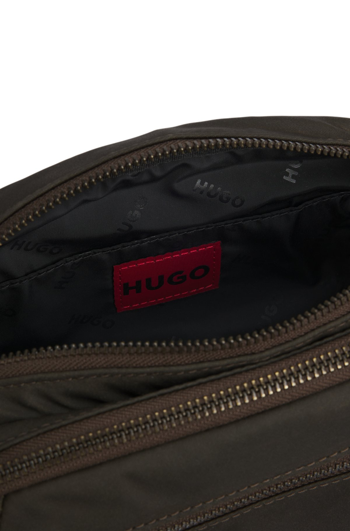BELT BAG WITH ANTIQUE-EFFECT LOGO PLAQUE - 4