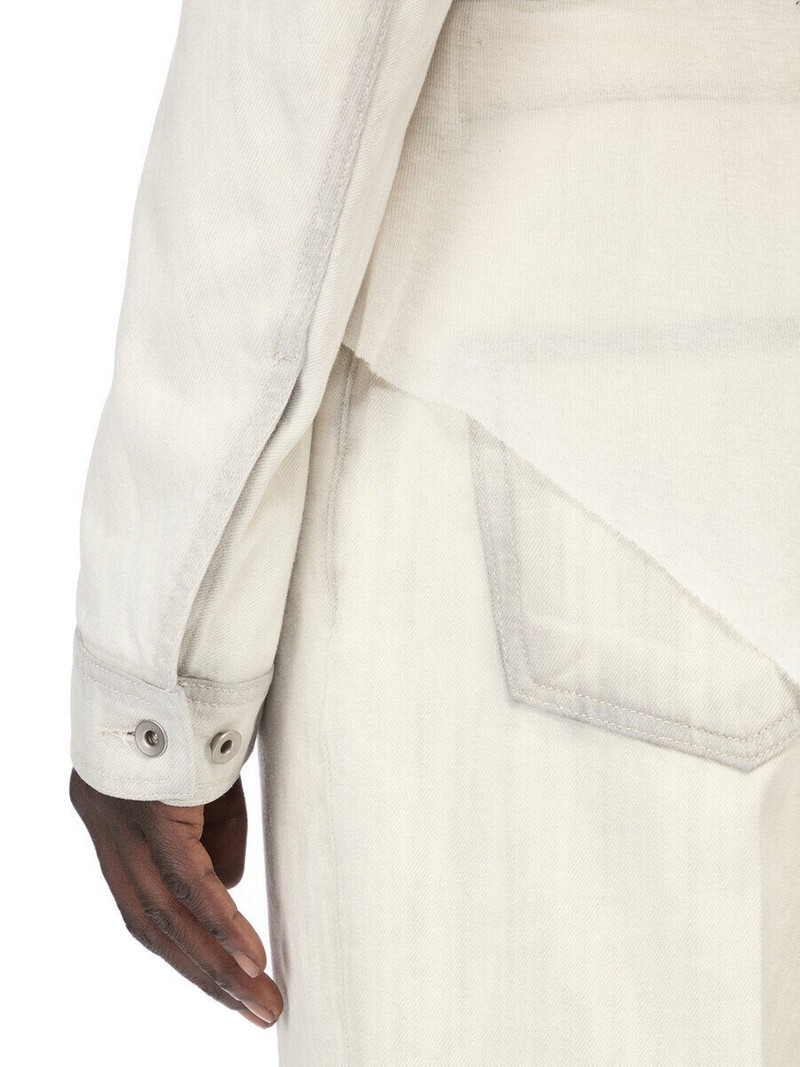 Temple Microworker distressed-effect jacket 6