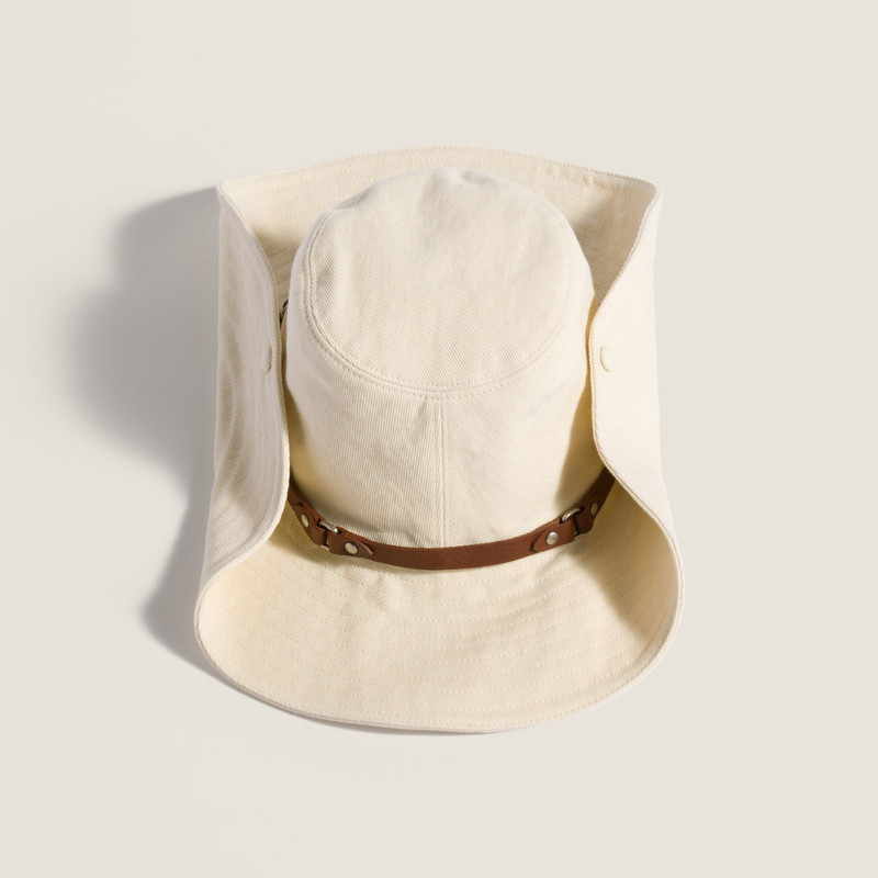 Miu Miu Drill cowboy hat outlook