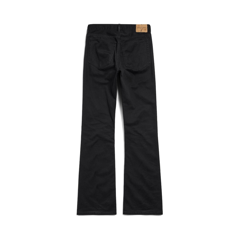 Women's Straight Fit Pants in Black 6