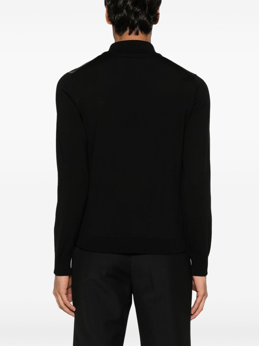 panelled shirt - 4
