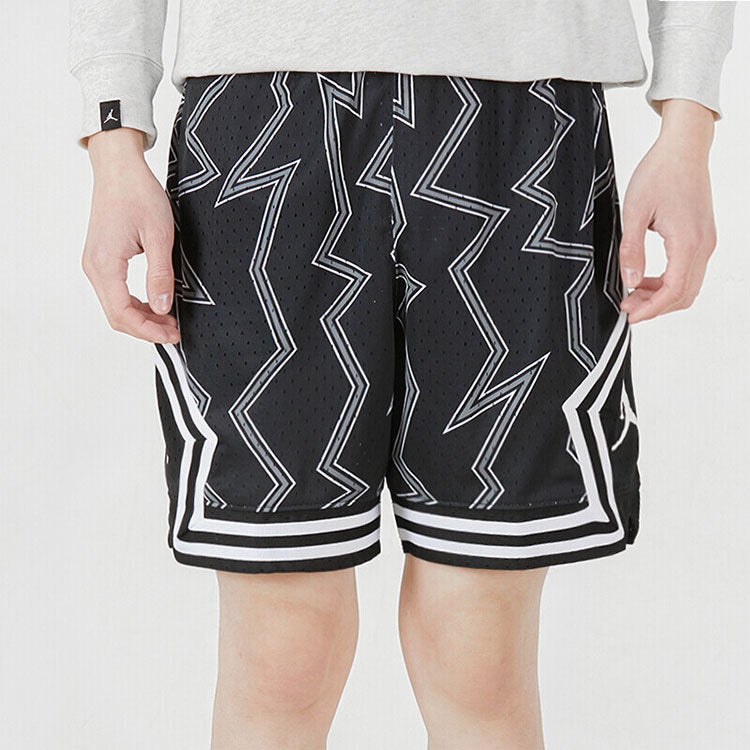 Air Jordan SS22 Sports Loose Cozy Breathable Shorts Black DH9080-010 - 3