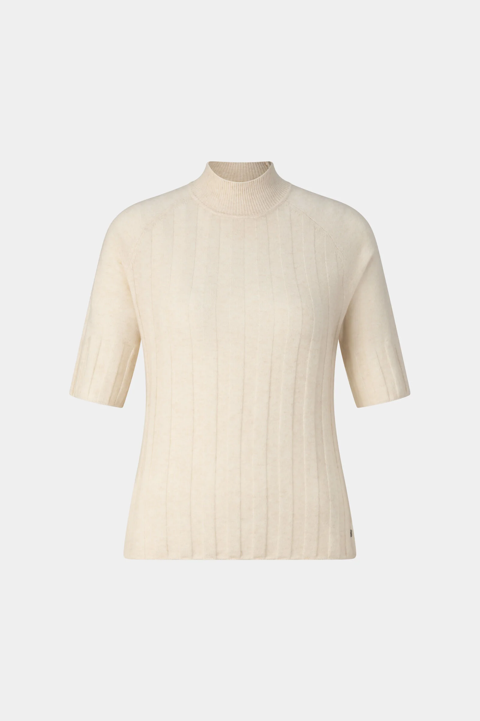 Virgin wool cashmere shirt Tina in Cream - 1