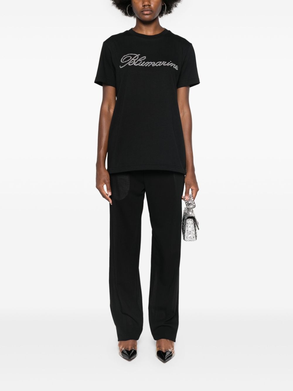 logo-embellished T-shirt - 2