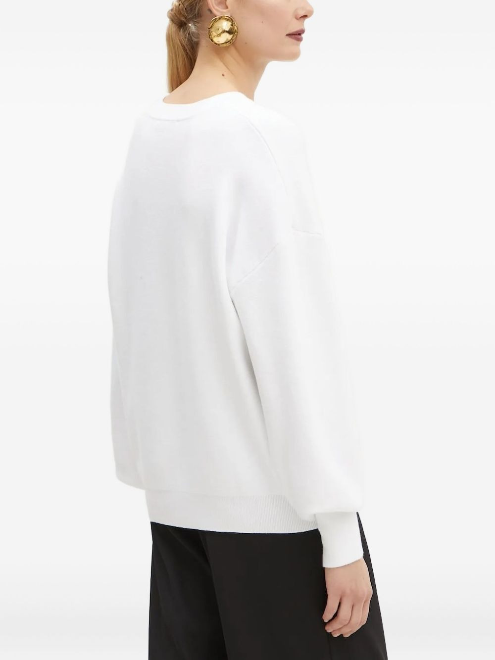 sequin-embellished sweatshirt - 2