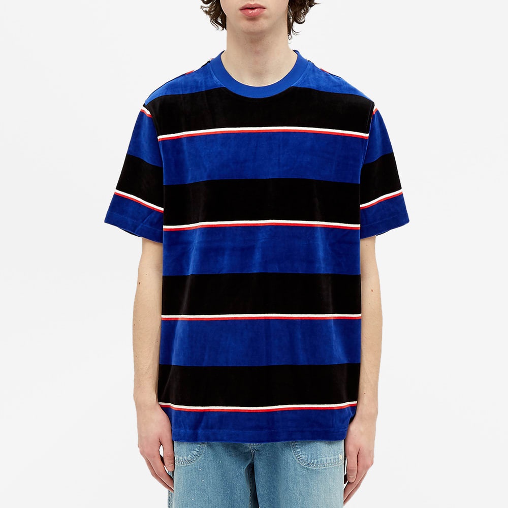 Stussy Velour Stripe Tee - 3