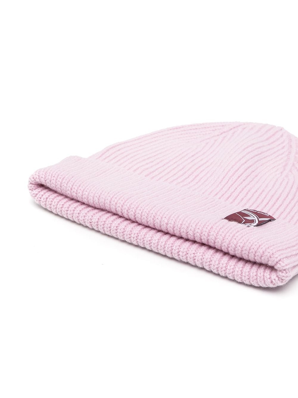 rib-knit beanie hat - 2