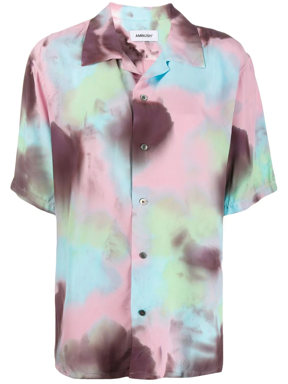 tie-dye print shirt - 1