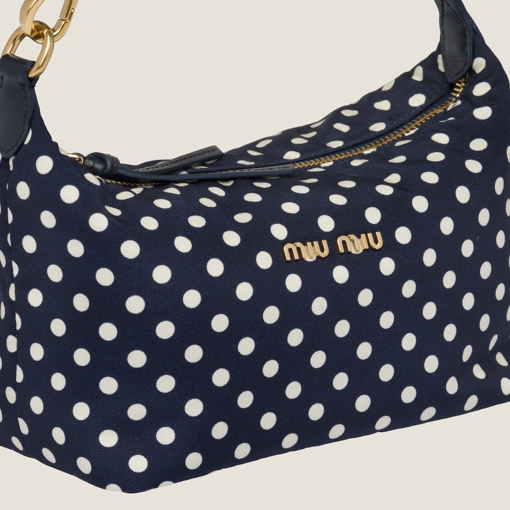 Miu Spirit printed faille mini-bag - 6