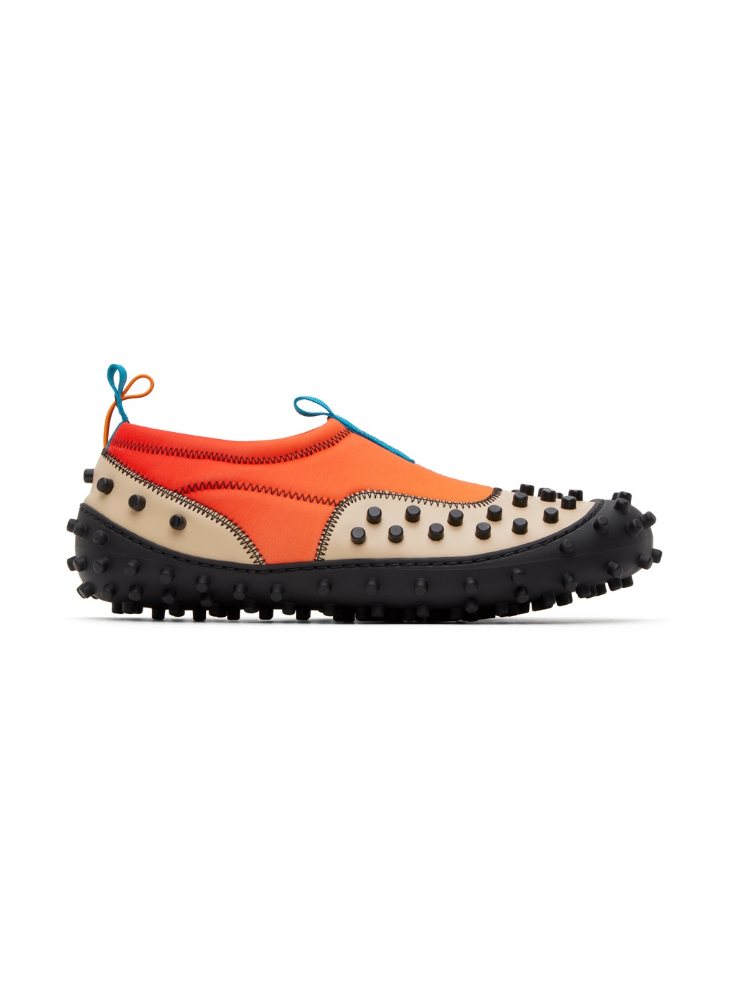 SSENSE Exclusive Orange & Beige 1000CHIODI Sneakers - 1