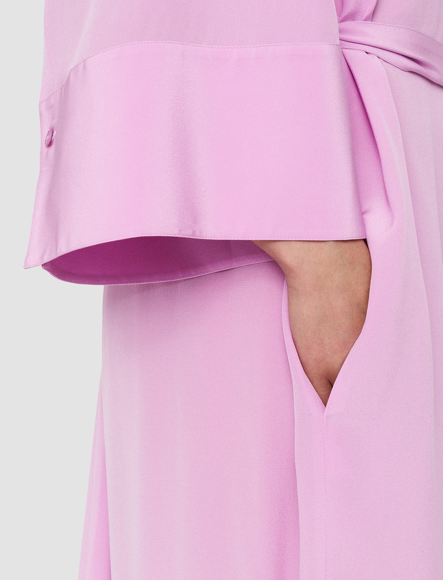 Darius Crepe de Soie Silk Dress - 5