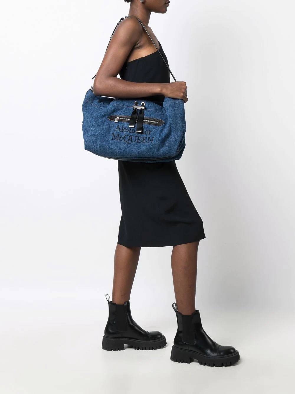 The Bundle denim shoulder bag - 2