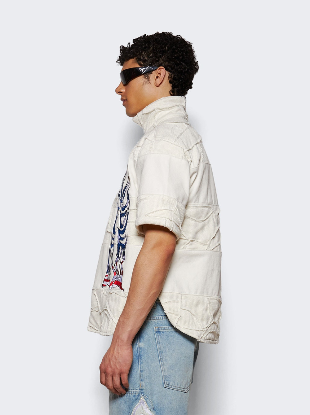 Glory Winged Polo Shirt Cream - 3