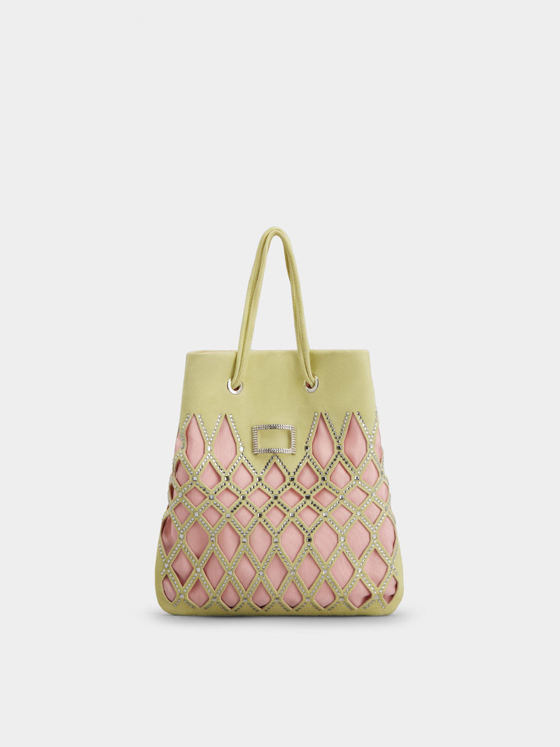 Viv' Pocket Queeny Mini Bag in Suede 1
