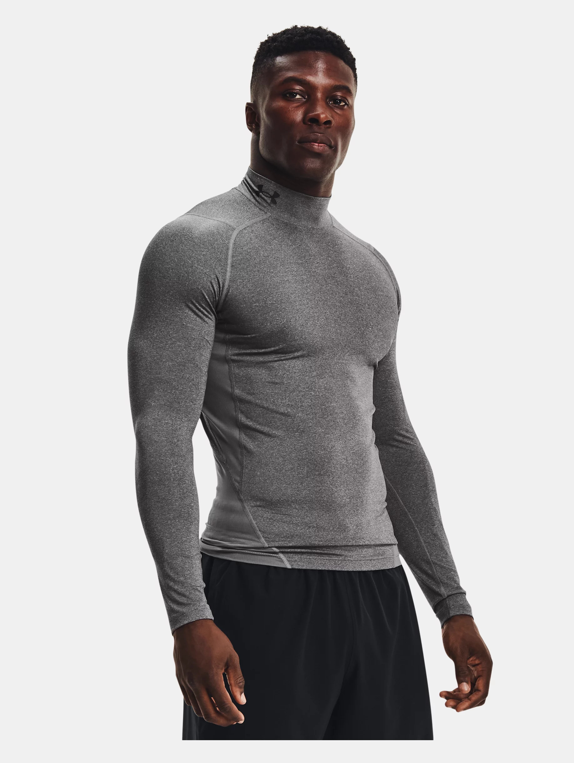 Men's HeatGear® Mock Long Sleeve - 2